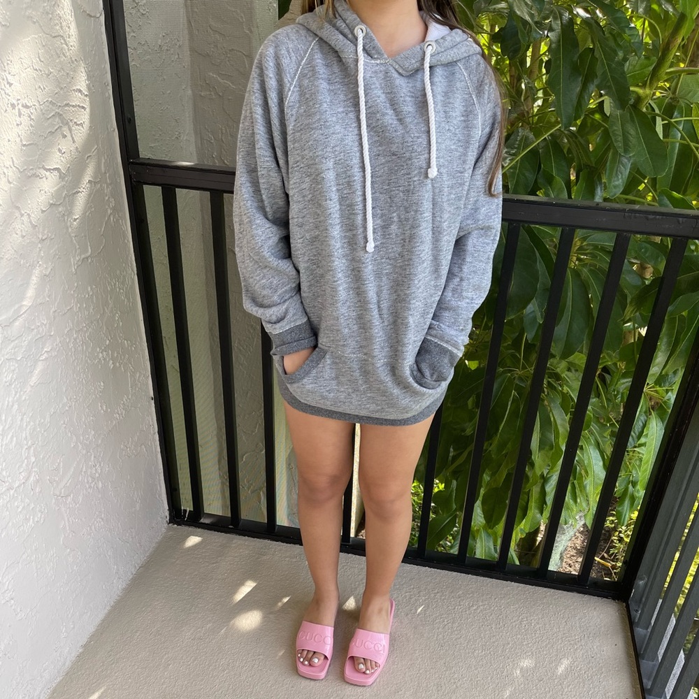 Gray Sweatshirt dress rag and bone brand